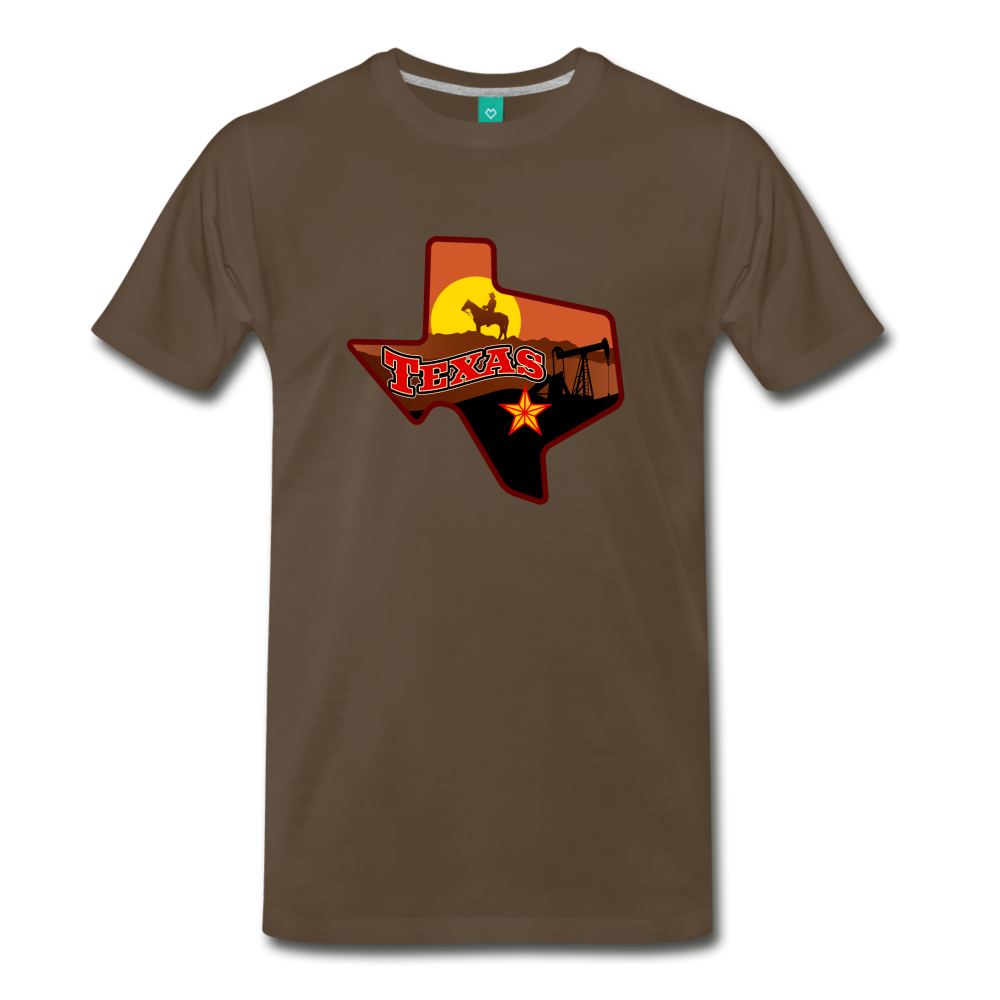 Texas's Premium T-Shirt - noble brown