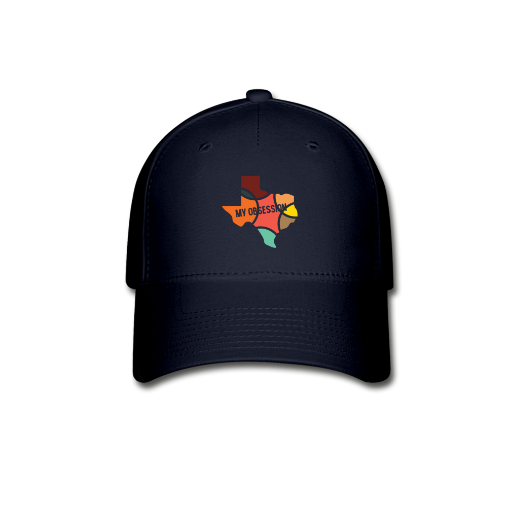 Texas My Obsession Baseball Cap - navy