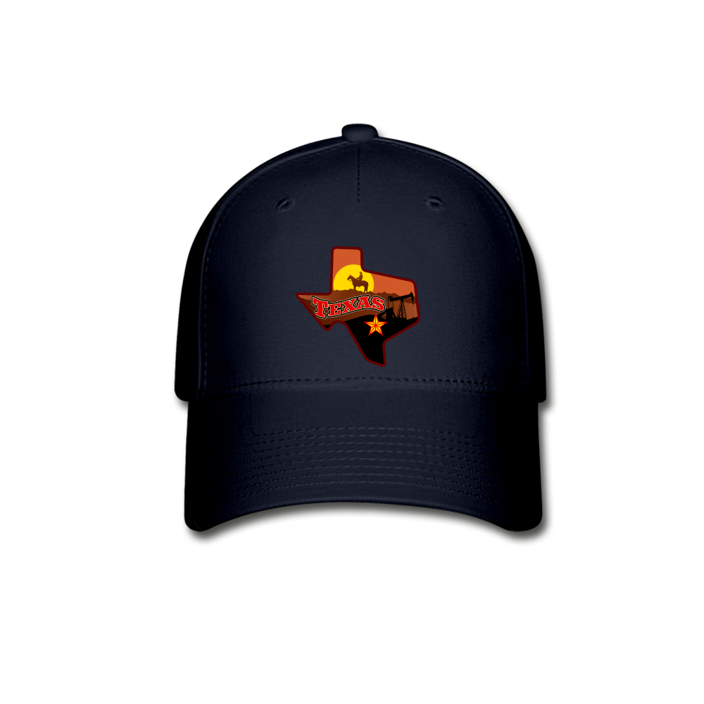 Texas Baseball Cap - navy