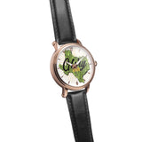 Unisex Cactus Texas Watch with Genuine Leather Strap