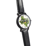 Unisex Cactus Texas Watch with Genuine Leather Strap