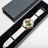 Unisex Cactus Texas Watch with Genuine Leather Strap