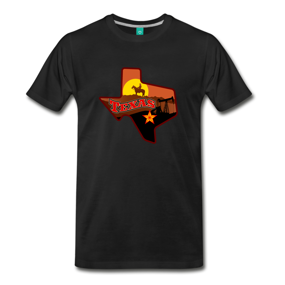 Texas's Premium T-Shirt - black