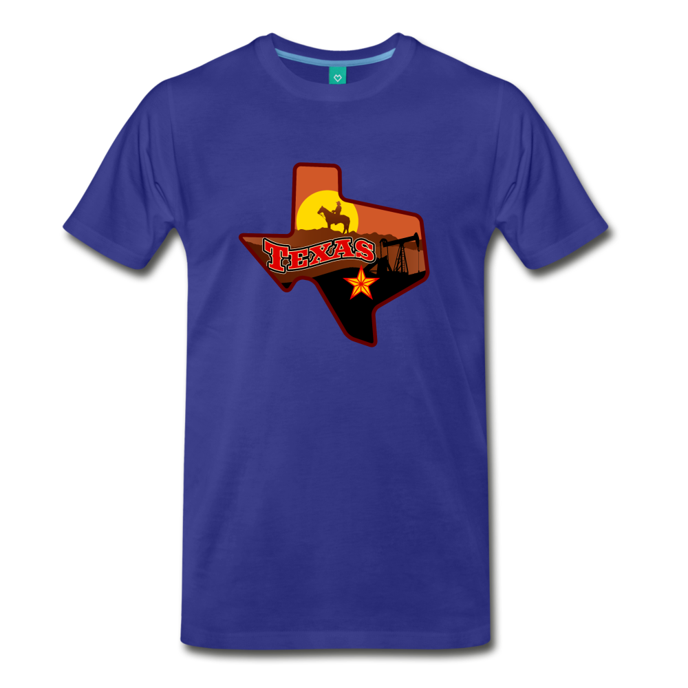 Texas's Premium T-Shirt - royal blue