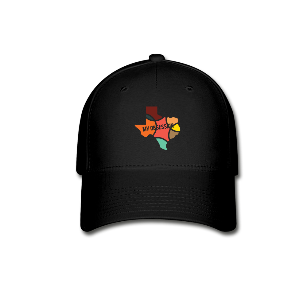 Texas My Obsession Baseball Cap - black