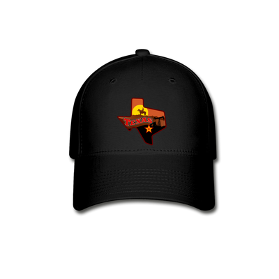 Texas Baseball Cap - black