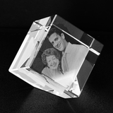 The Elegant Touch- Personalize Your Crystal Cube
