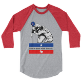 Don't Mess with Texans Baseball Raglan