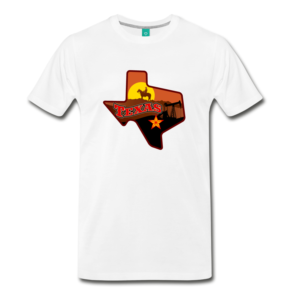 Texas's Premium T-Shirt - white