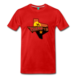 Texas's Premium T-Shirt - red