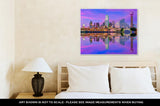 Gallery Wrapped Canvas, Dallas Texas USA Downtown City Skyline