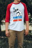 Don't Mess with Texans Baseball Raglan