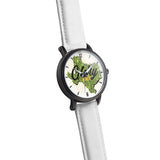 Unisex Cactus Texas Watch with Genuine Leather Strap