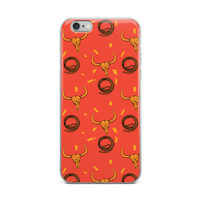 Texan OX Vintage iPhone Case