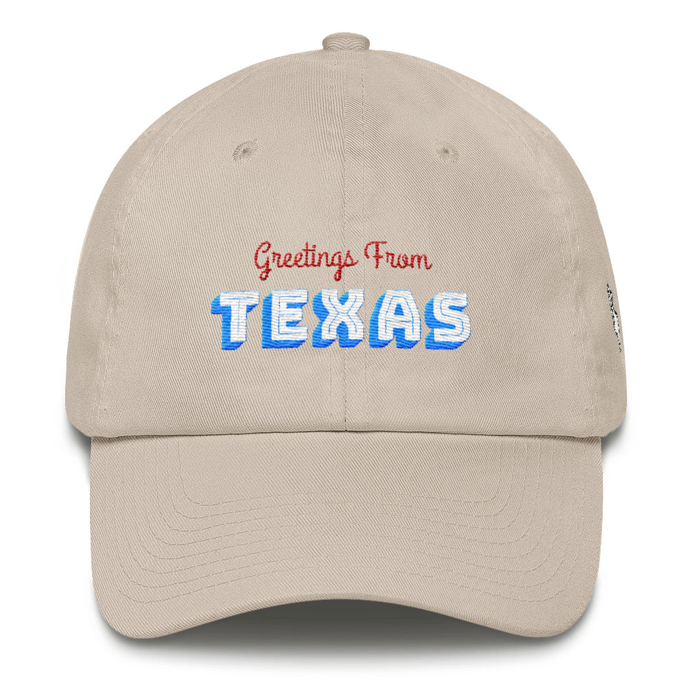 Greetings From Texas Dad Hat