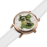 Unisex Cactus Texas Watch with Genuine Leather Strap