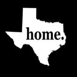 Texas Home Vinyl Decal