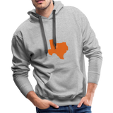 Classic TX Map Hoodie - heather gray