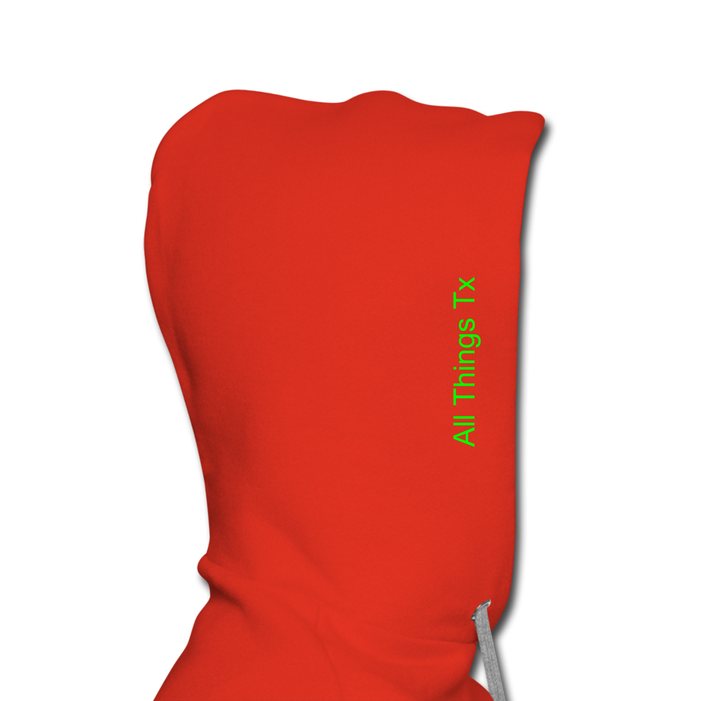 Classic TX Map Hoodie - red