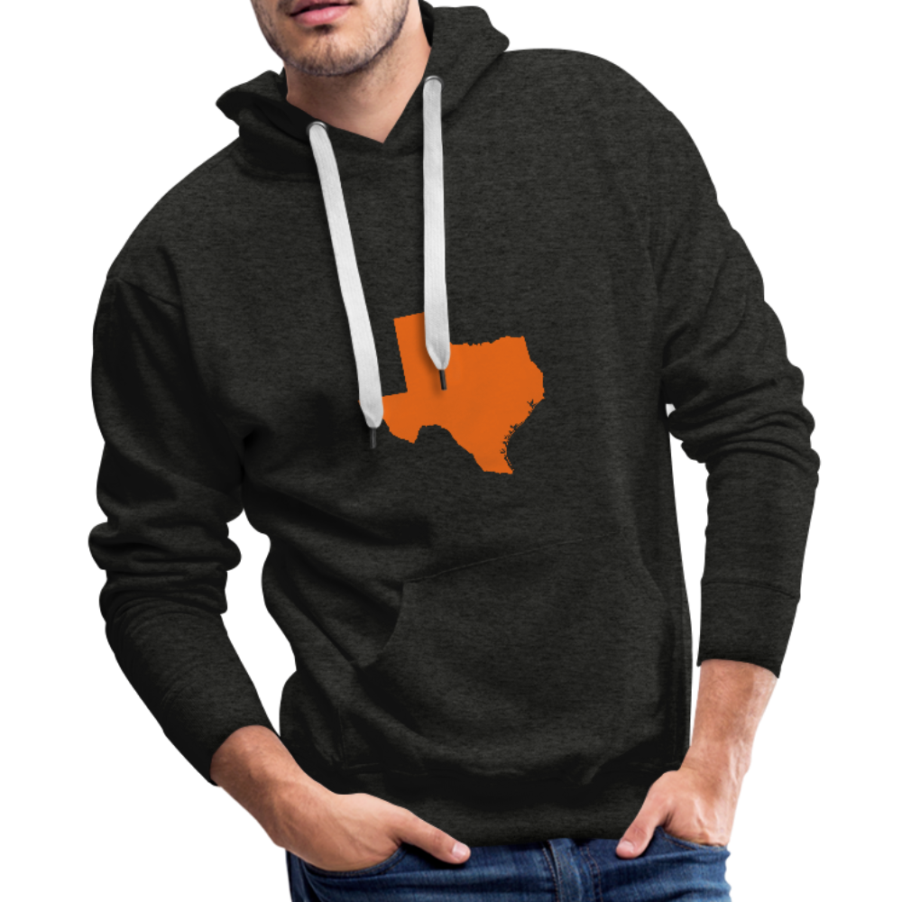 Classic TX Map Hoodie - charcoal gray