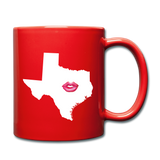 Texas Kiss  Mug - red