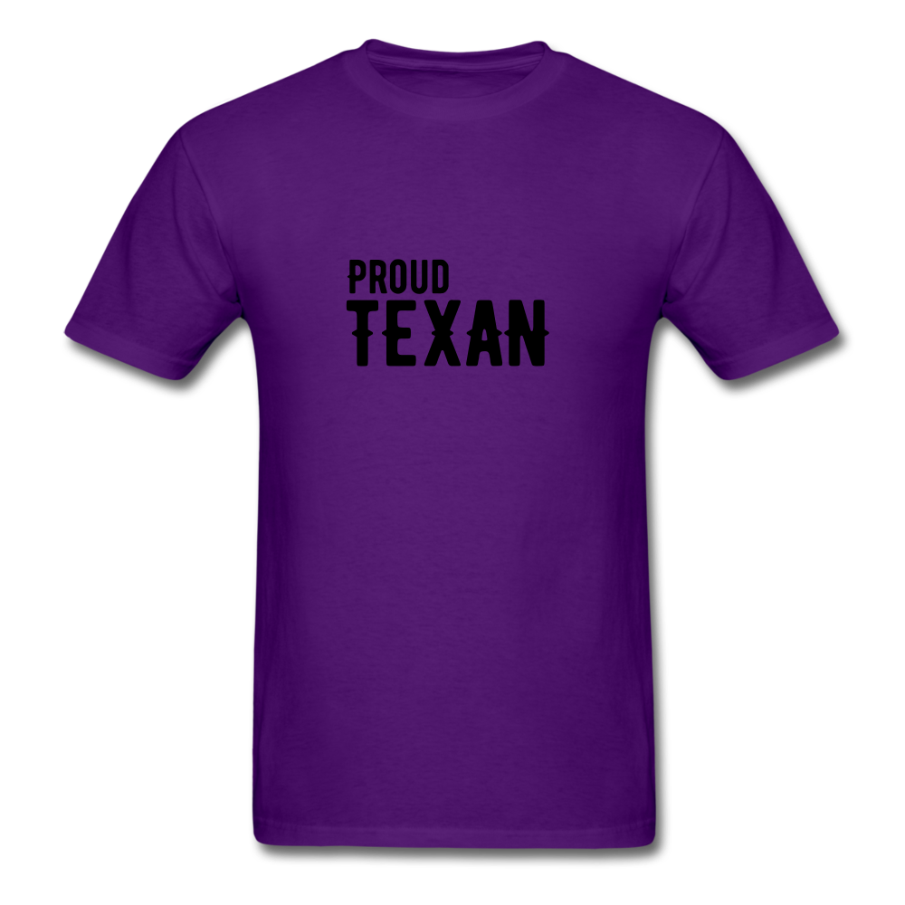 Proud Texan T-Shirt - purple