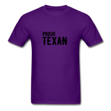 Proud Texan T-Shirt - purple
