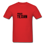 Proud Texan T-Shirt - red