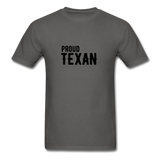 Proud Texan T-Shirt - charcoal