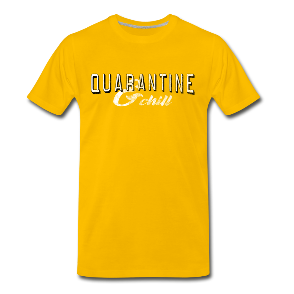 Quarantine & Chill T-Shirt - sun yellow