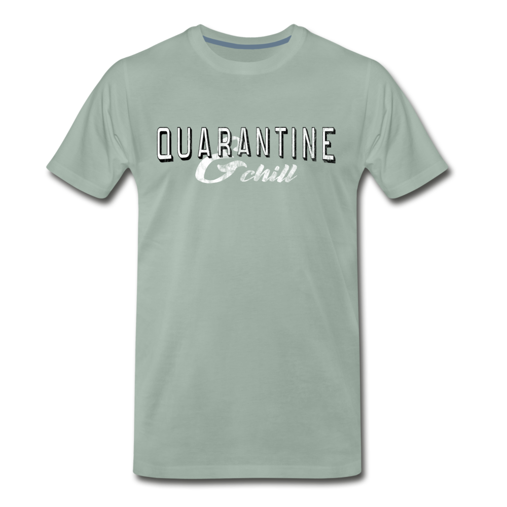 Quarantine & Chill T-Shirt - steel green