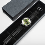 Unisex Cactus Texas Watch with Genuine Leather Strap