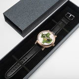 Unisex Cactus Texas Watch with Genuine Leather Strap